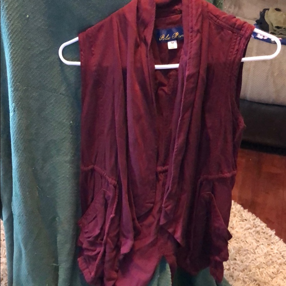 Maroon vest